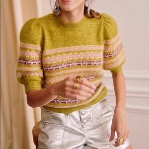 sezane odette jumper sz M